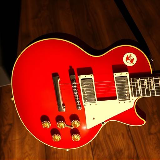 Gibson Les Paul electric guitar in cherry sunburst finish